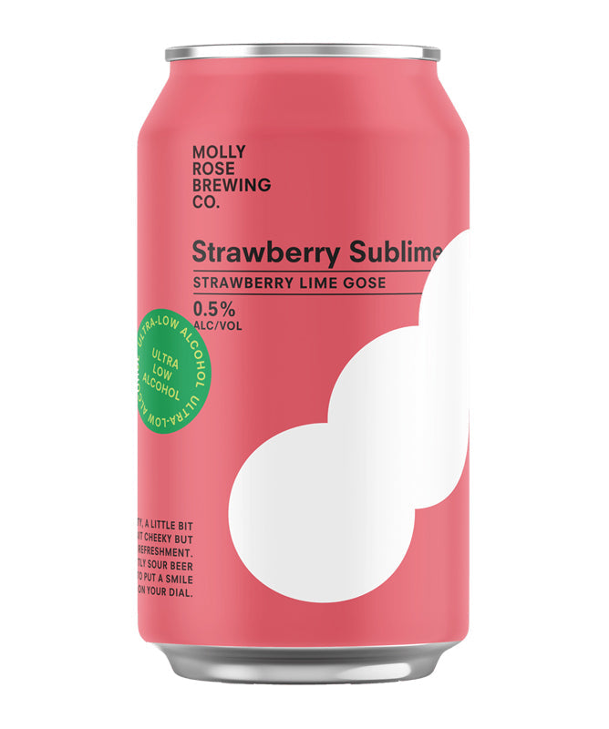 Molly Rose Strawberry Sublime Sour Gose - Non-Alcoholic Beer - Sans Drinks