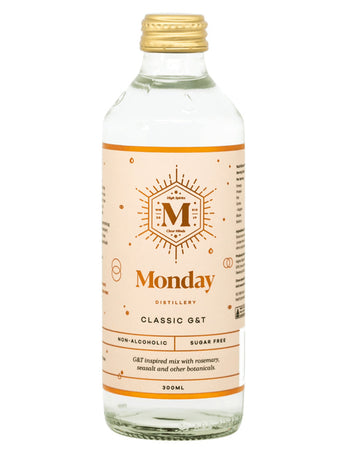 Monday Distillery Classic G&T - Non-Alcoholic Spirits - Sans Drinks