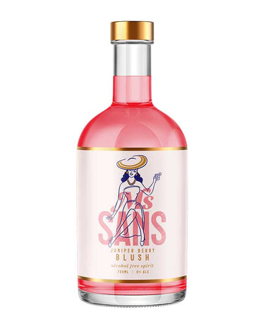 Ms Sans Juniper Berry Blush Pink Gin substitute - Non-Alcoholic Spirits -  Sans Drinks  