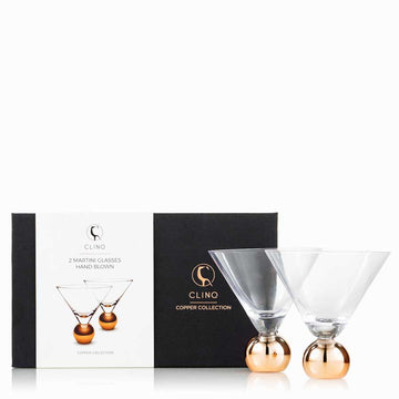 Clinq Martini Glasses (Boxed) - Glassware -  Sans Drinks  