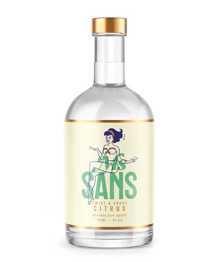Ms Sans Twist & Shout Citrus Gin Substitute - Sans Drinks