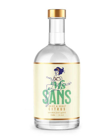 Ms Sans Twist & Shout Citrus Gin Substitute - Non-Alcoholic Spirits -  Sans Drinks  
